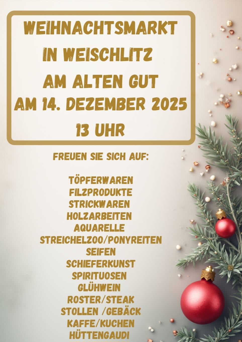 Weihnachtsmarkt Weischlitz Weihnachtsmarkt Weischlitz